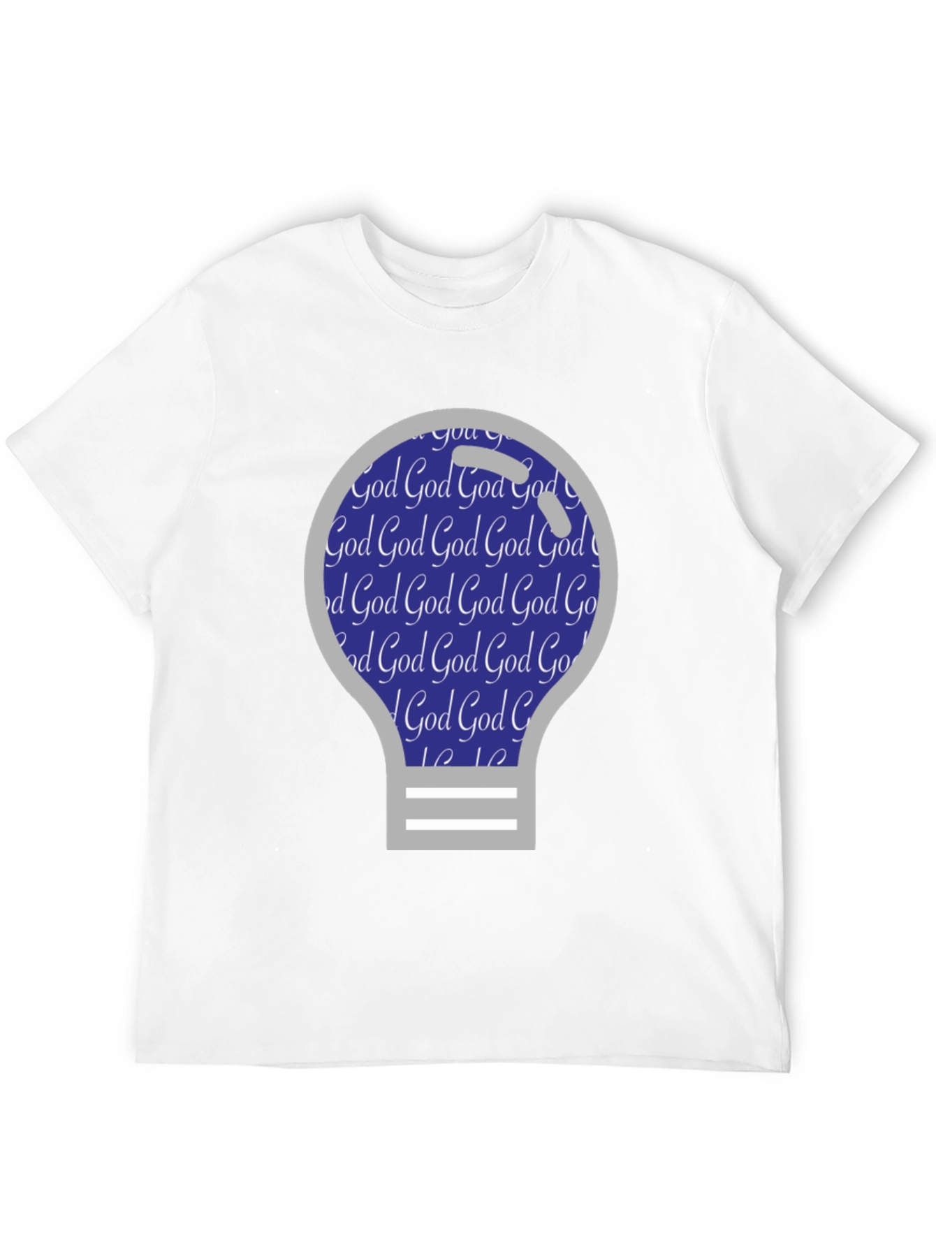 God Lightbulb T-Shirt - Christian Apparel