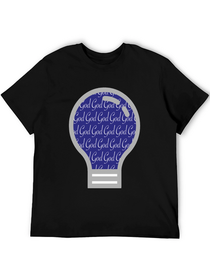 God Lightbulb T-Shirt - Christian Apparel