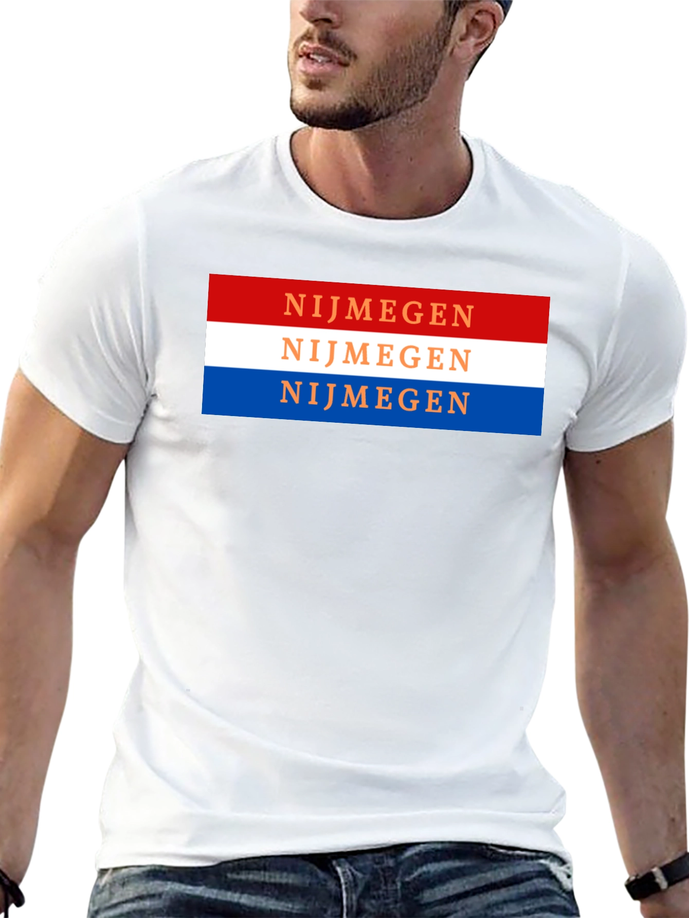Nijmegen Flag T-Shirt - Classic Design
