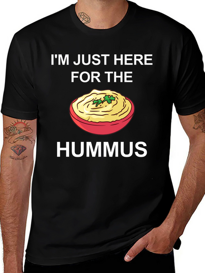 Hummus Lover T-Shirt - Funny Foodie Tee