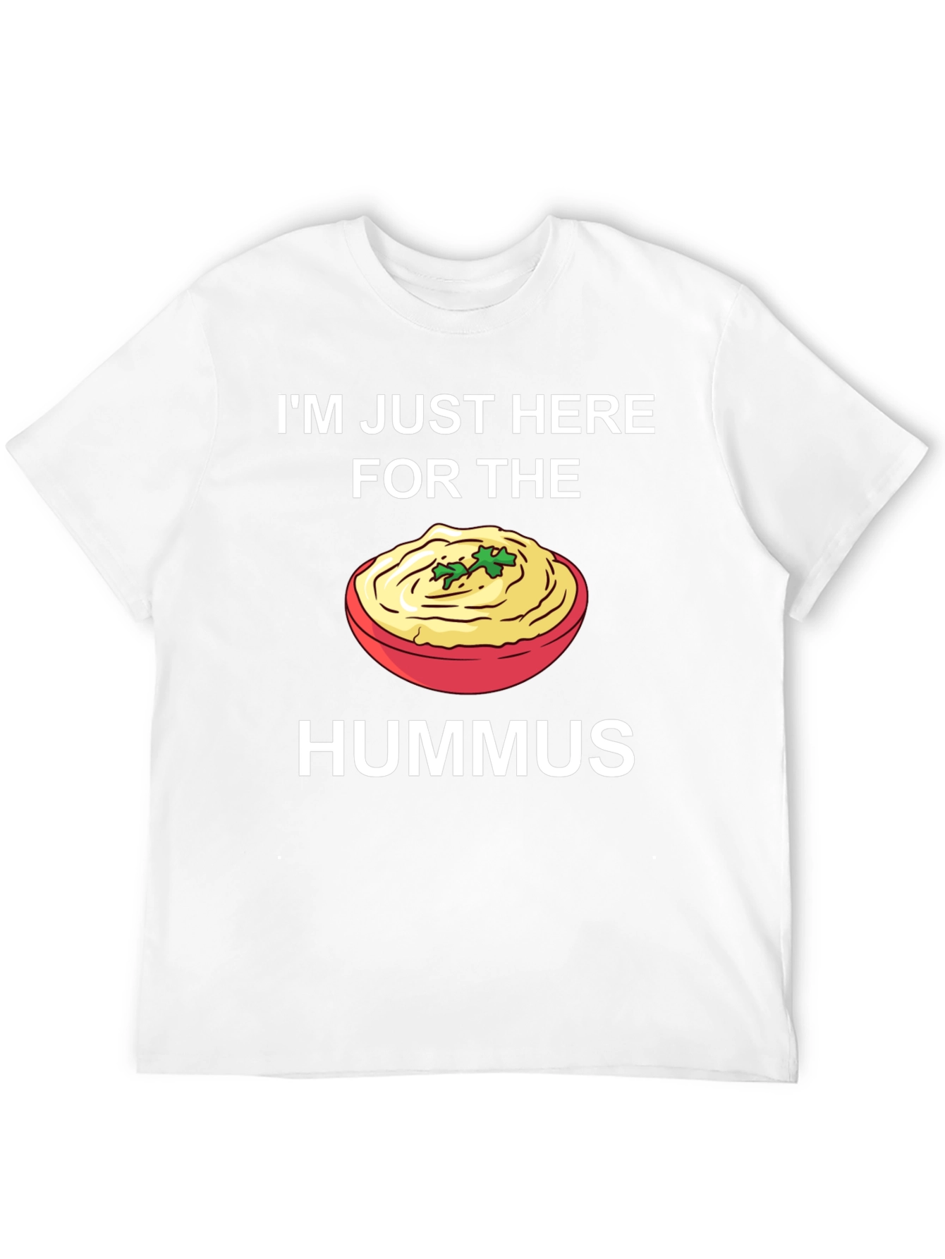 Hummus Lover T-Shirt - Funny Foodie Tee