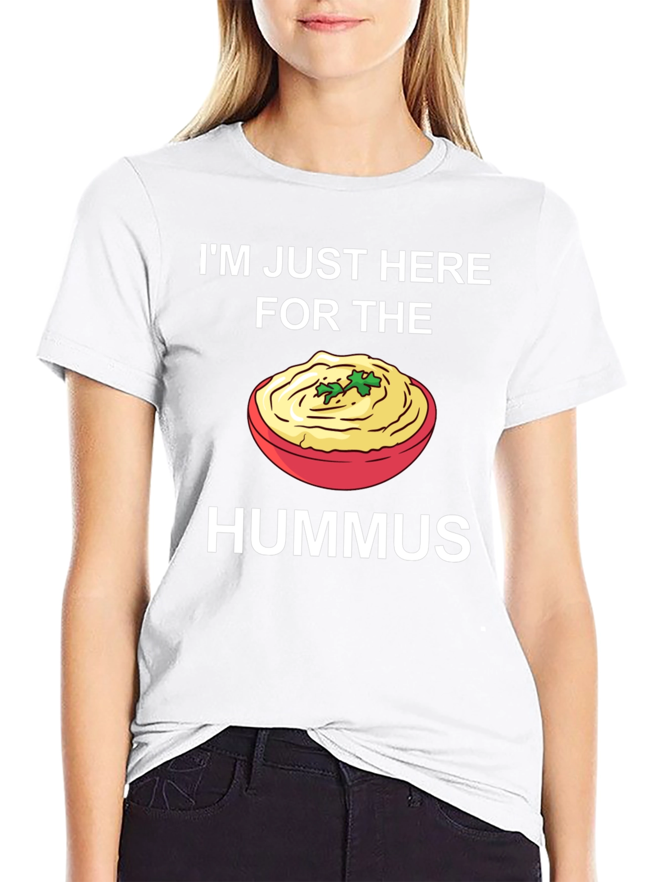Hummus Lover T-Shirt - Funny Foodie Tee