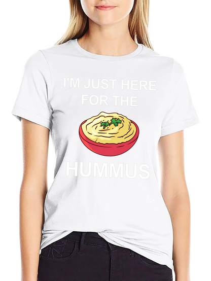 Hummus Lover T-Shirt - Funny Foodie Tee