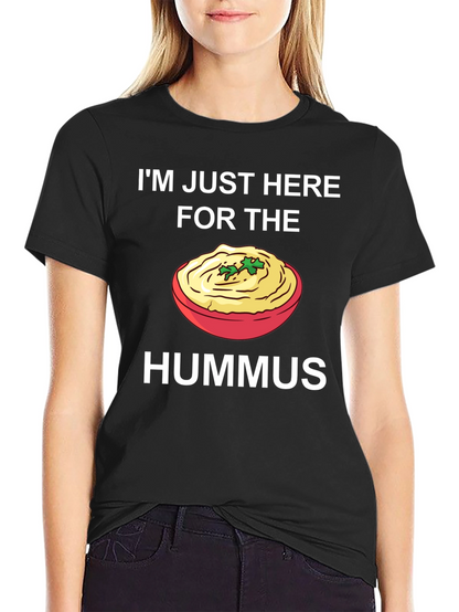 Hummus Lover T-Shirt - Funny Foodie Tee