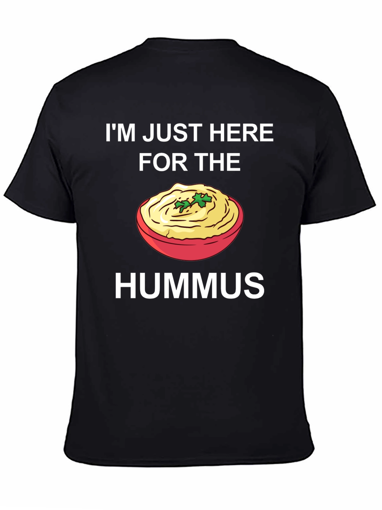 Hummus Lover T-Shirt - Funny Foodie Tee