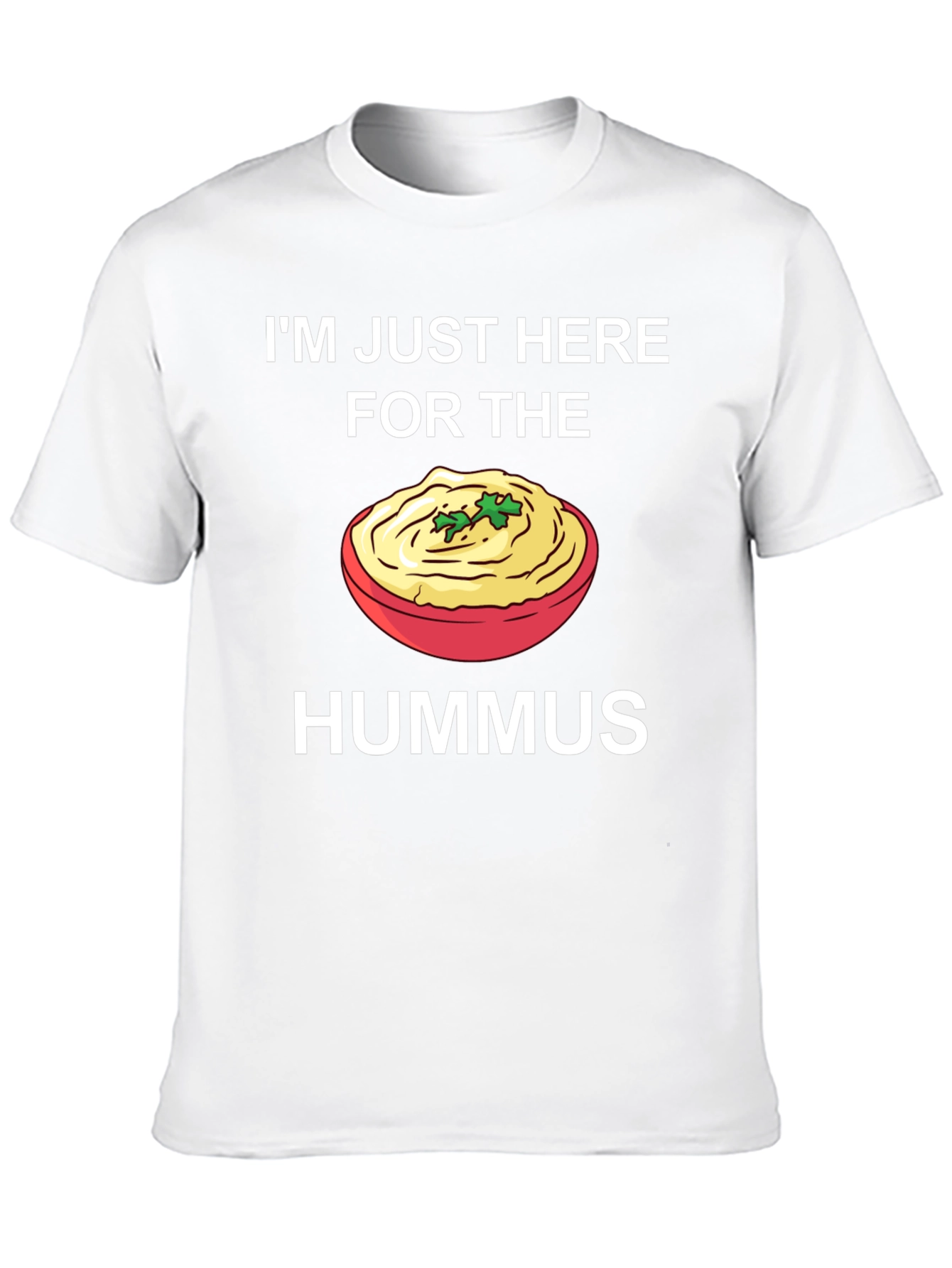 Hummus Lover T-Shirt - Funny Foodie Tee