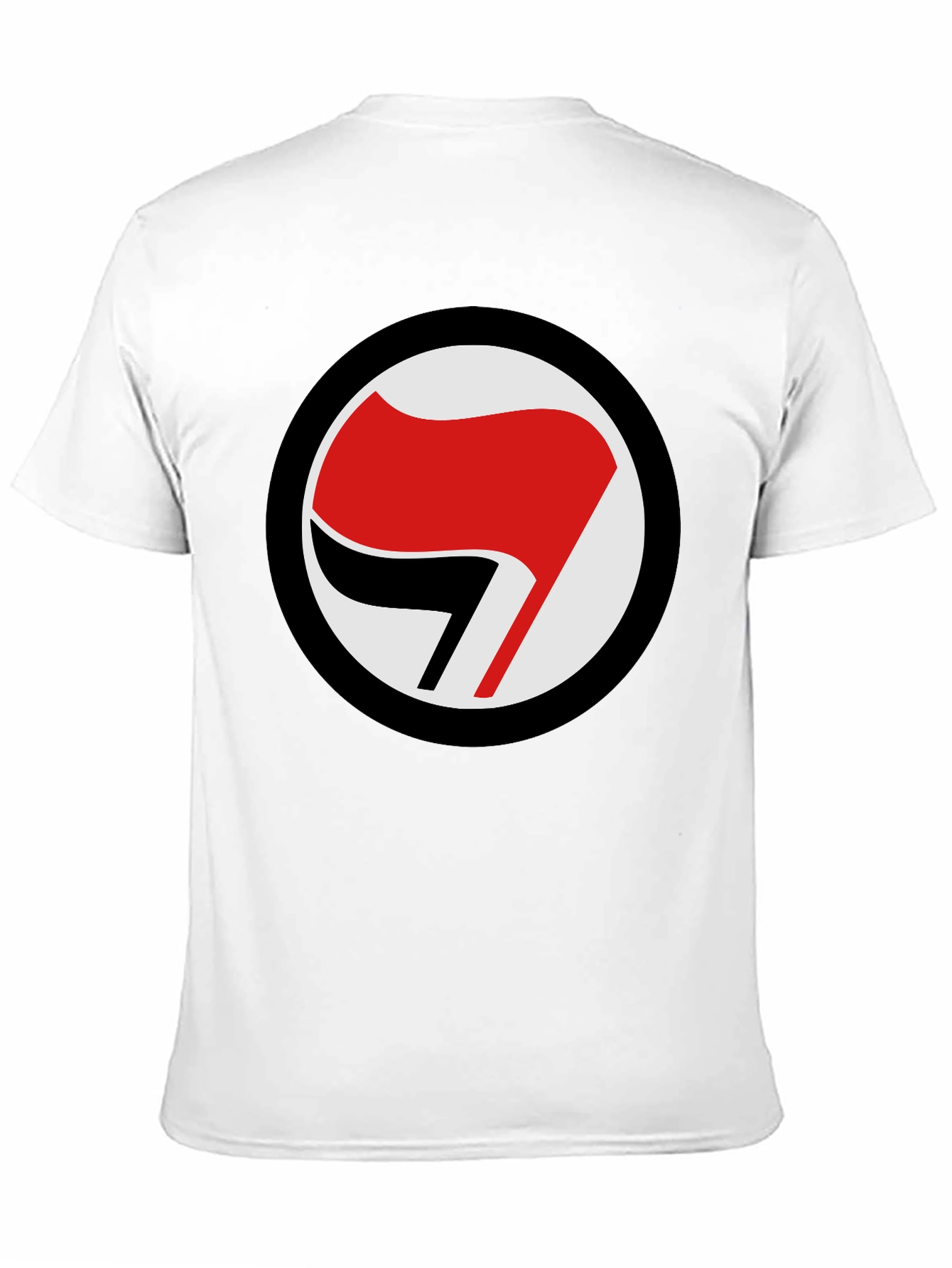 Antifascist Symbol T-Shirt - Black Tee