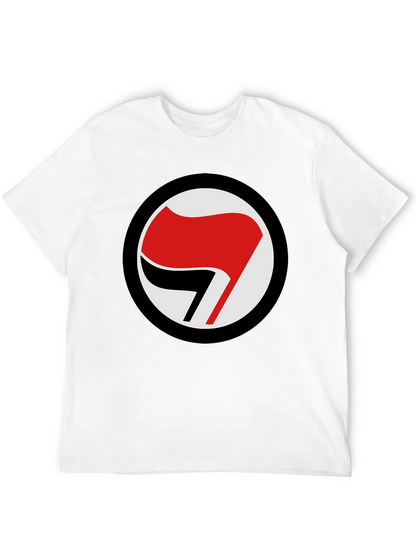 Antifascist Symbol T-Shirt - Black Tee