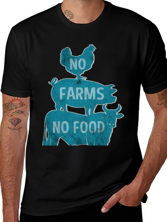 No Farms No Food Graphic Tee