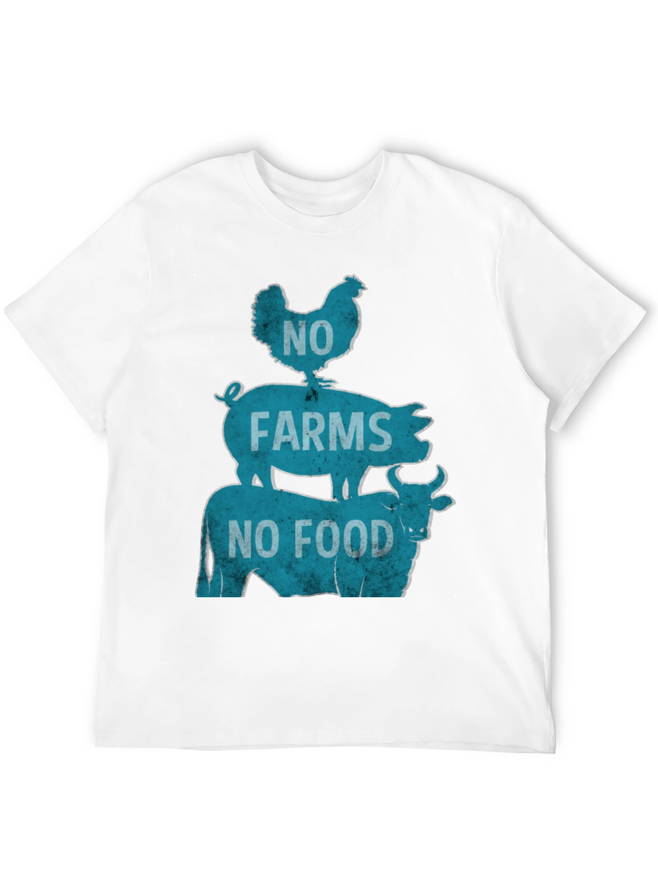 No Farms No Food Graphic Tee