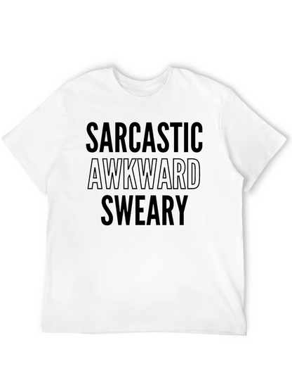 Sarcastic Awkward Sweary Graphic Tee