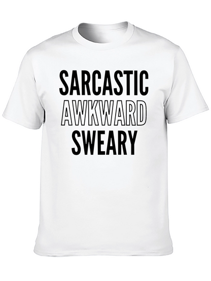 Sarcastic Awkward Sweary Graphic Tee