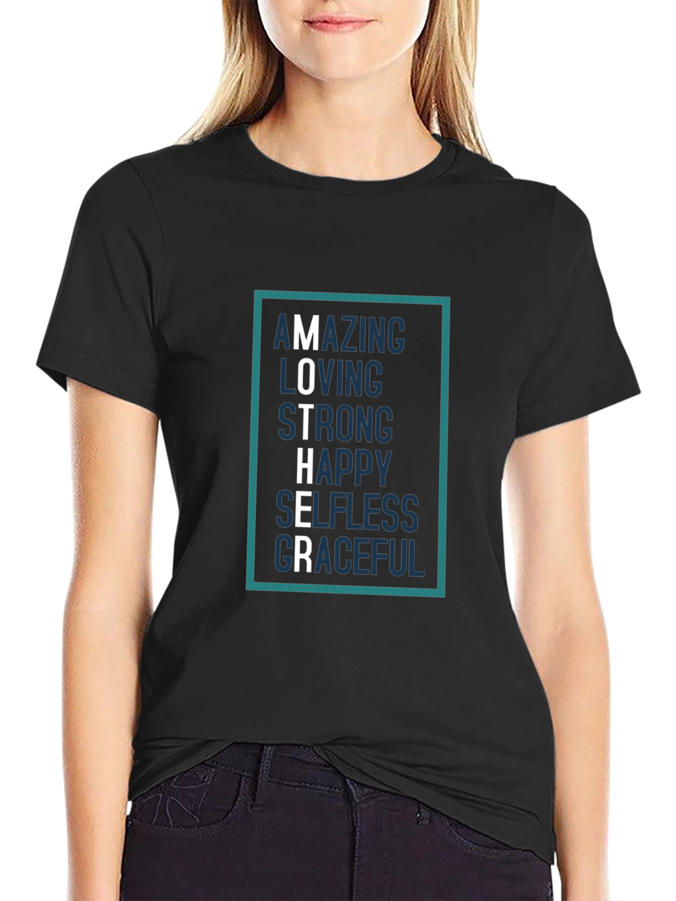 Amazing Mother Graphic Print Tee