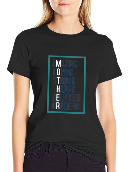 Amazing Mother Graphic Print Tee