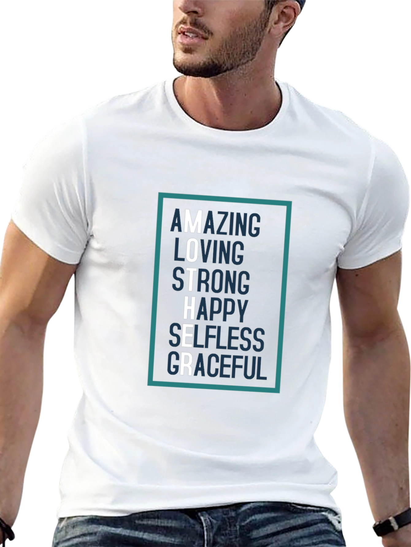 Amazing Mother Graphic Print Tee