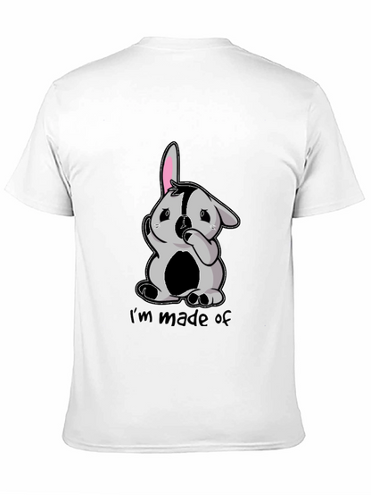 Im Made of Bunny Black T-Shirt