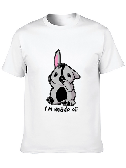 Im Made of Bunny Black T-Shirt