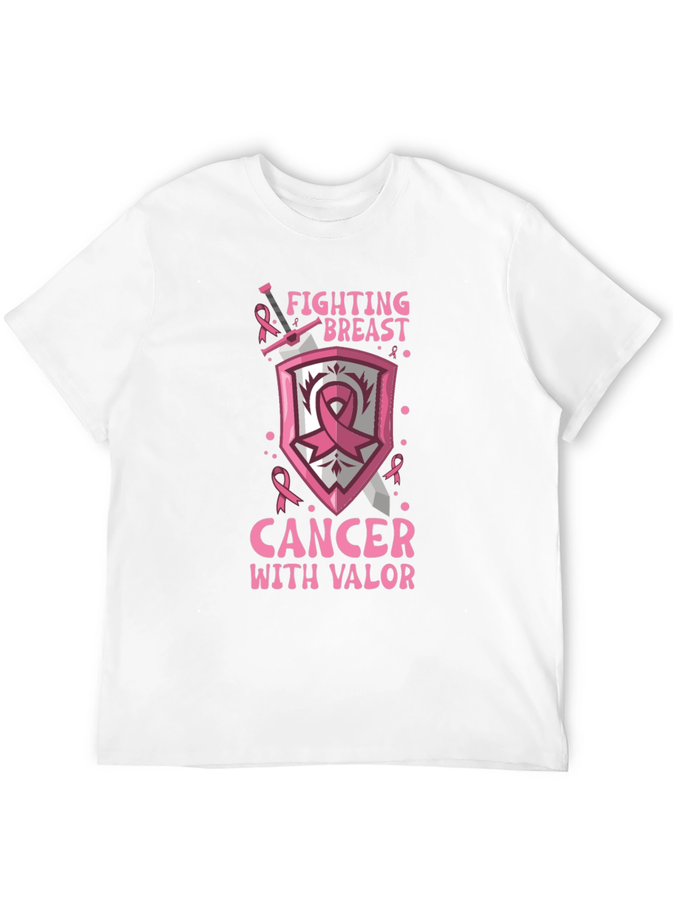 Breast Cancer Awareness Graphic T-Shirt