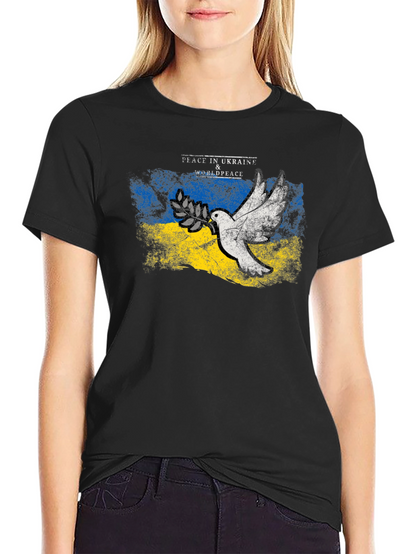 Ukraine Peace Dove T-Shirt