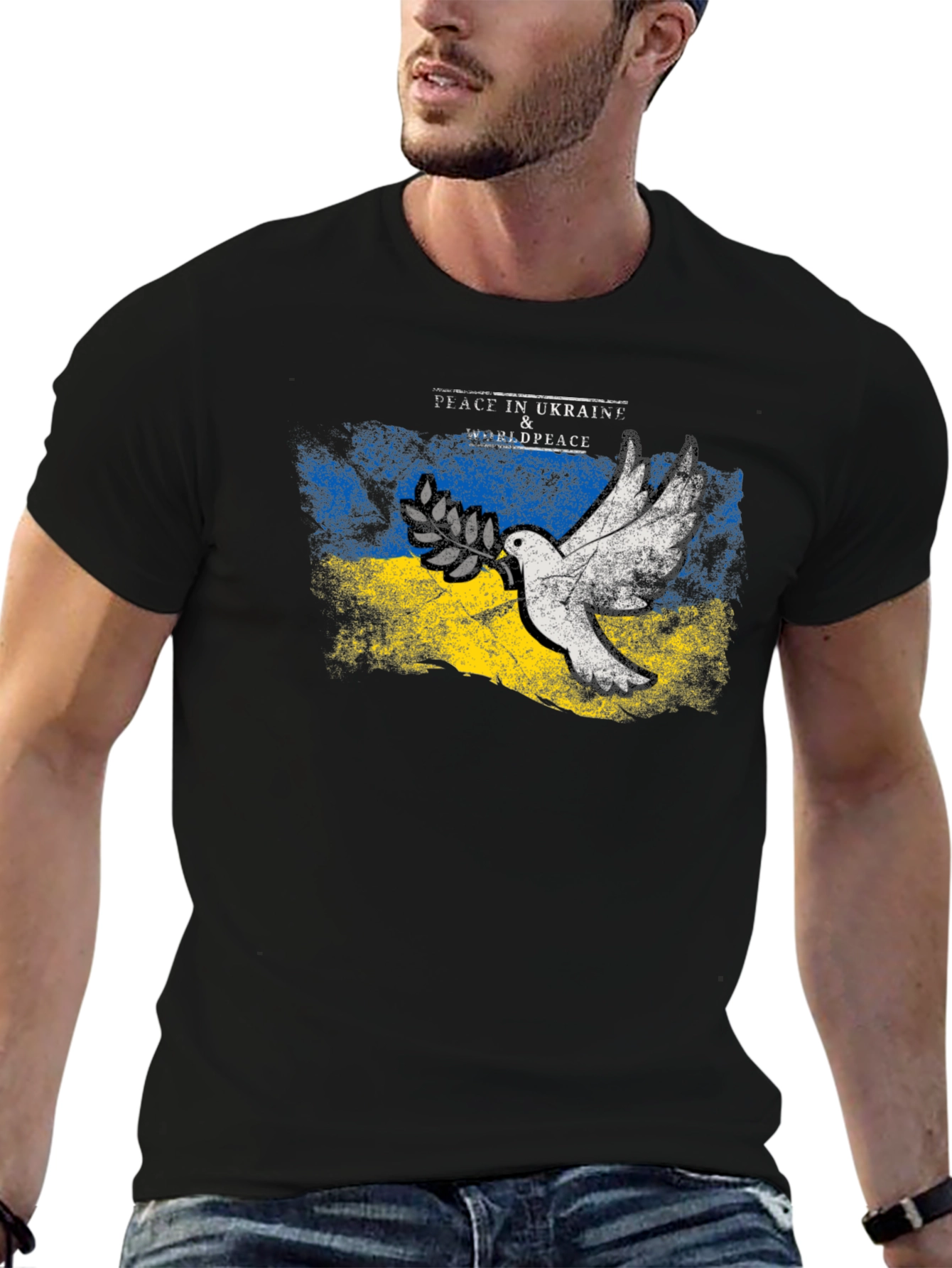 Ukraine Peace Dove T-Shirt