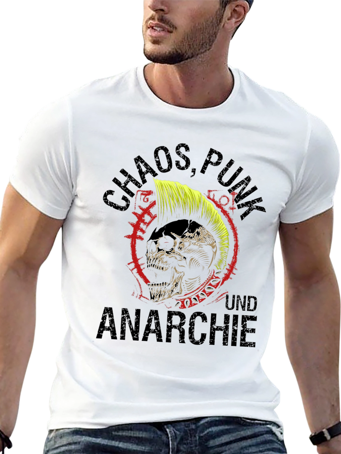 Chaos Punk Anarchie Graphic Tee