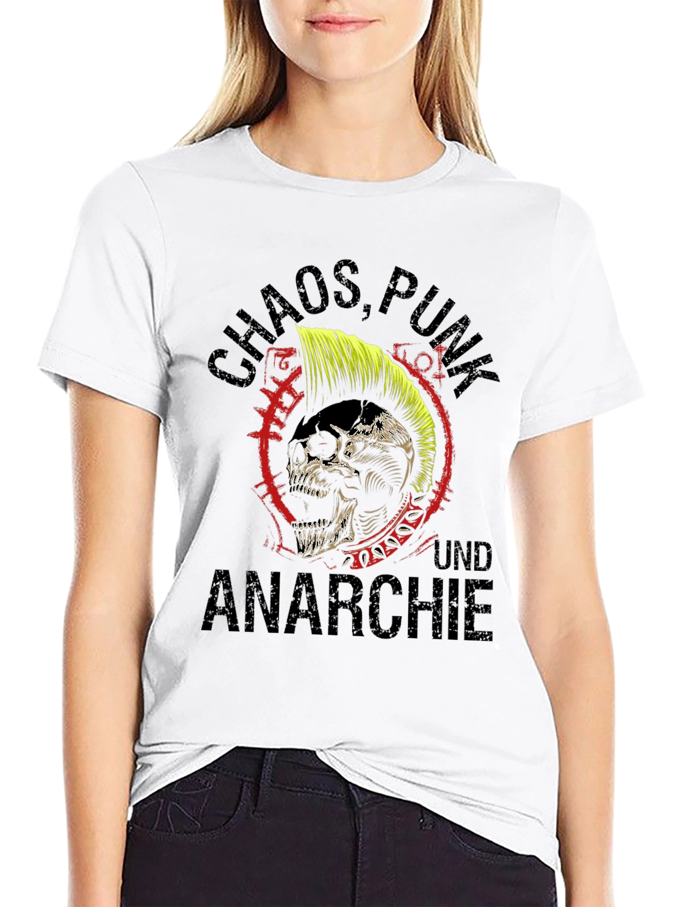 Chaos Punk Anarchie Graphic Tee