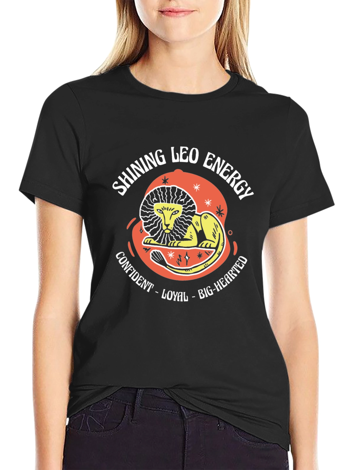 Shining Leo Energy Graphic T-Shirt