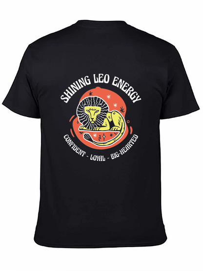 Shining Leo Energy Graphic T-Shirt