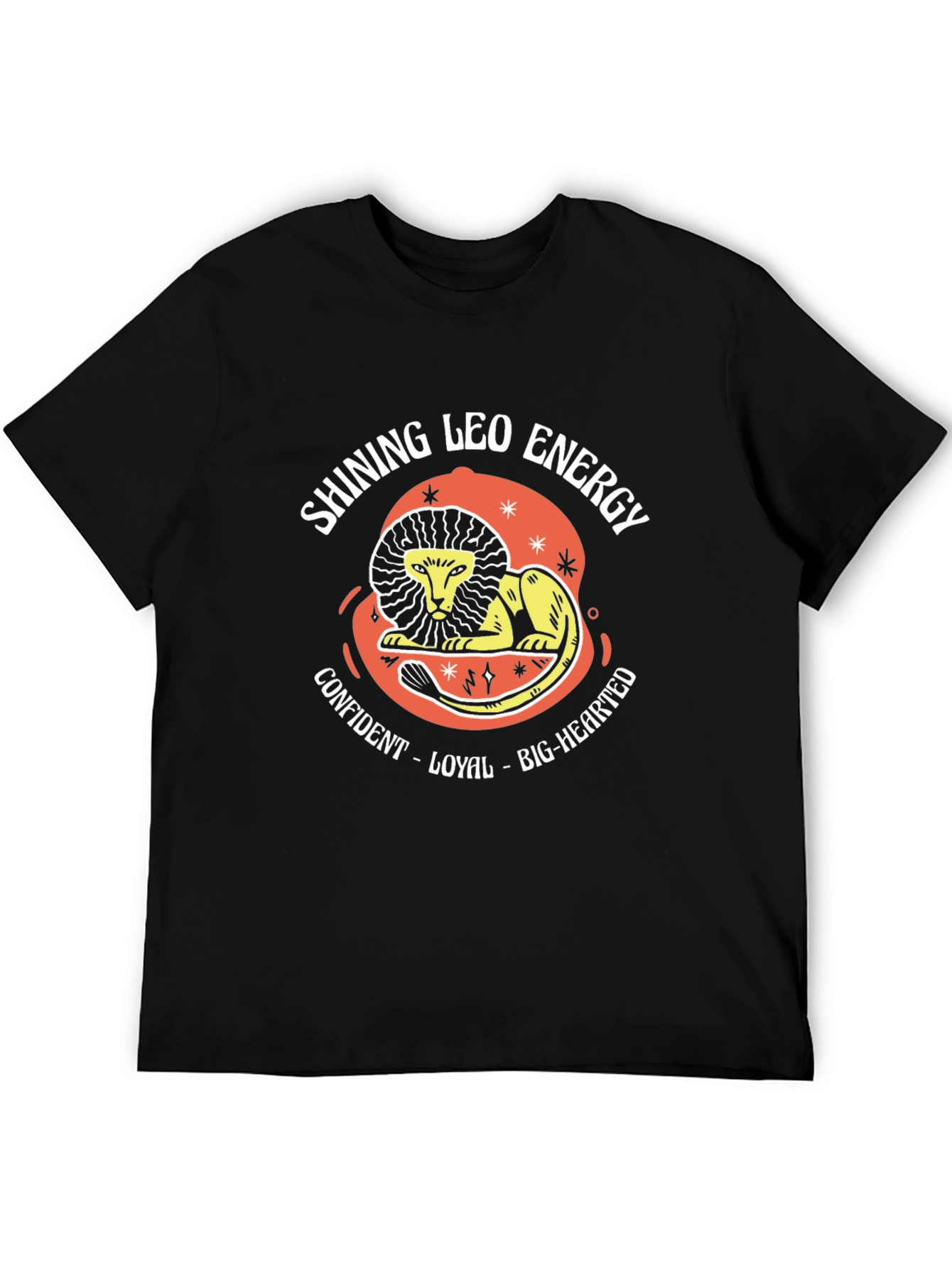 Shining Leo Energy Graphic T-Shirt
