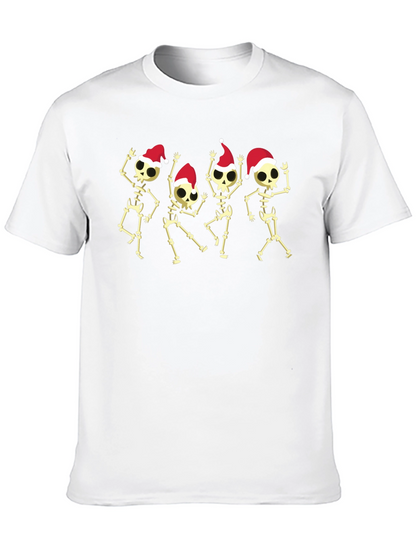 Skeletal Christmas Tee