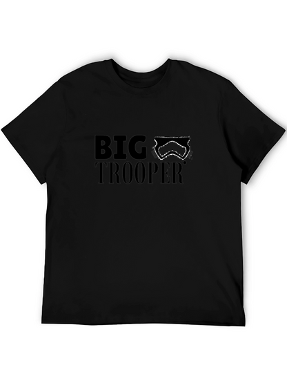 Big Trooper Graphic T-Shirt - Black