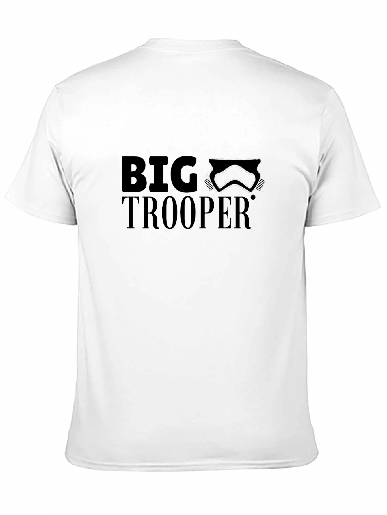 Big Trooper Graphic T-Shirt - Black
