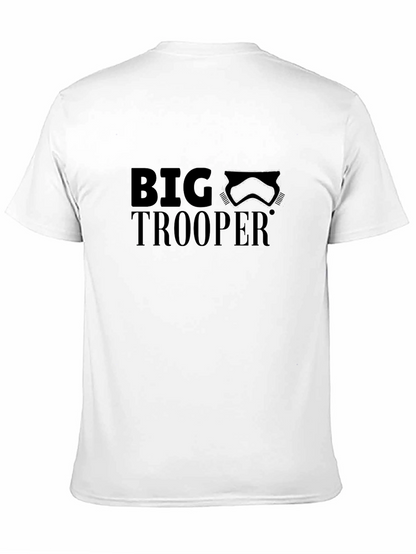 Big Trooper Graphic T-Shirt - Black