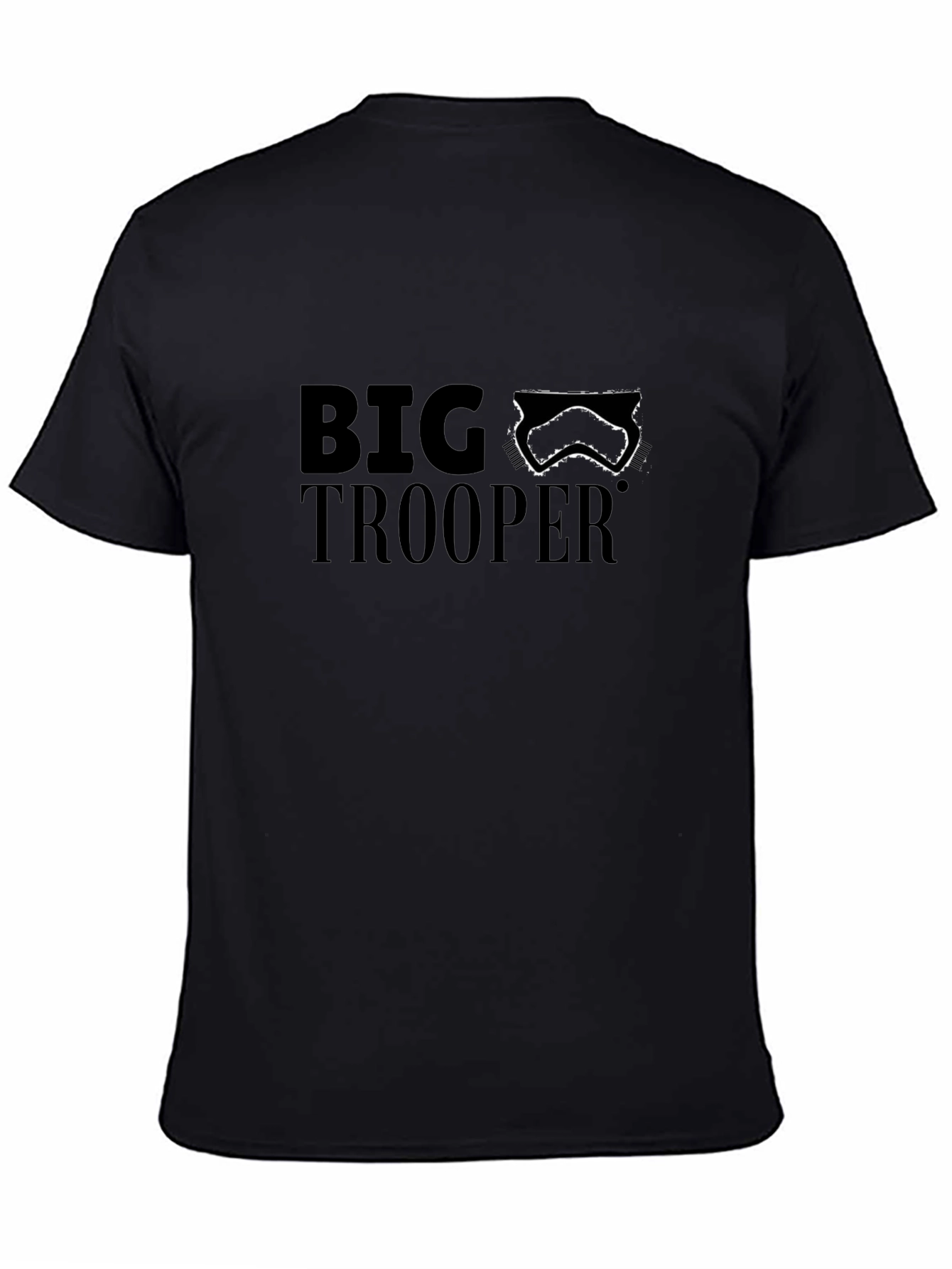 Big Trooper Graphic T-Shirt - Black