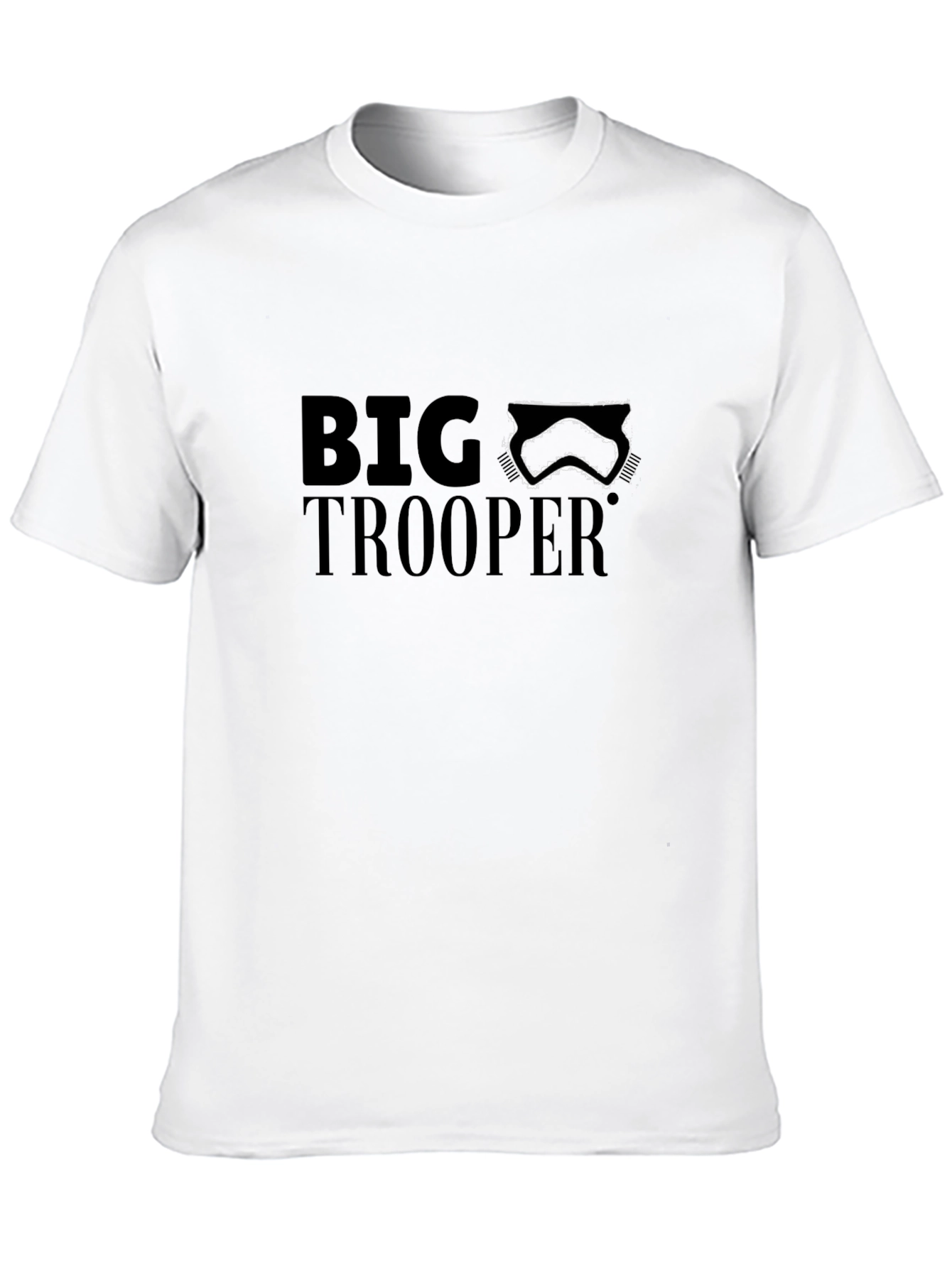 Big Trooper Graphic T-Shirt - Black