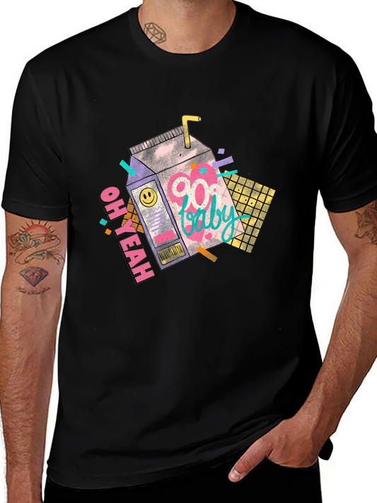 Retro 90s Baby Black T-Shirt