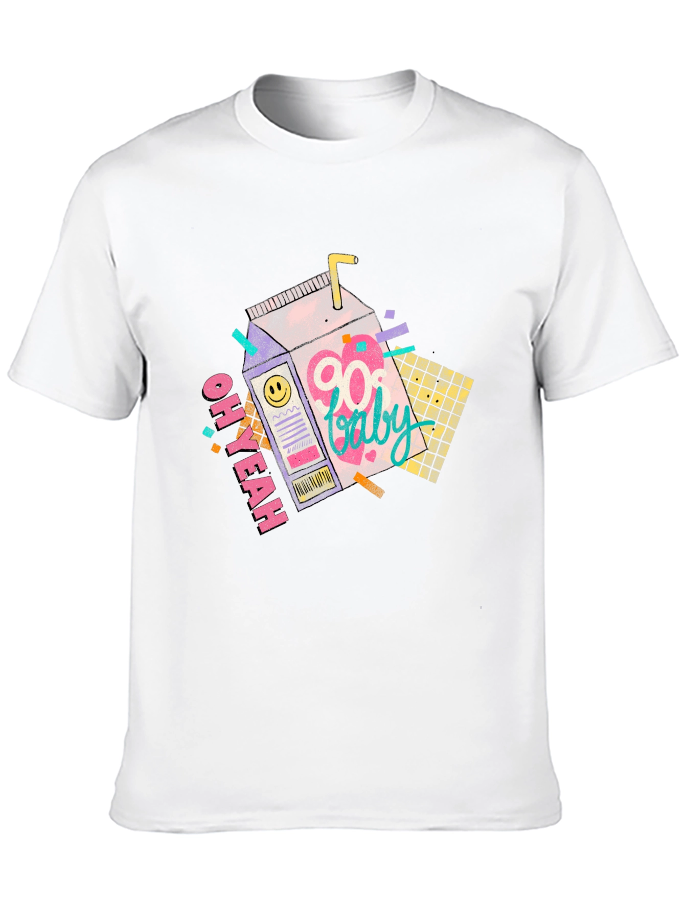 Retro 90s Baby Black T-Shirt