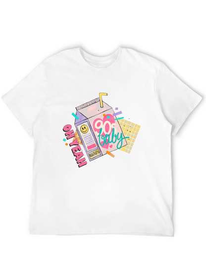 Retro 90s Baby Black T-Shirt