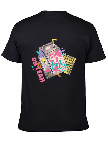 Retro 90s Baby Black T-Shirt