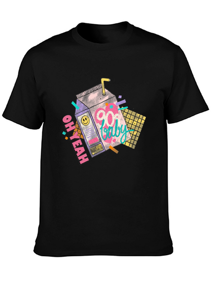 Retro 90s Baby Black T-Shirt
