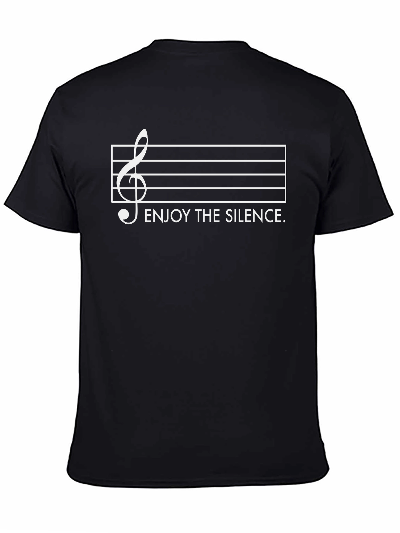 Enjoy the Silence Graphic T-Shirt - Music Lover Tee