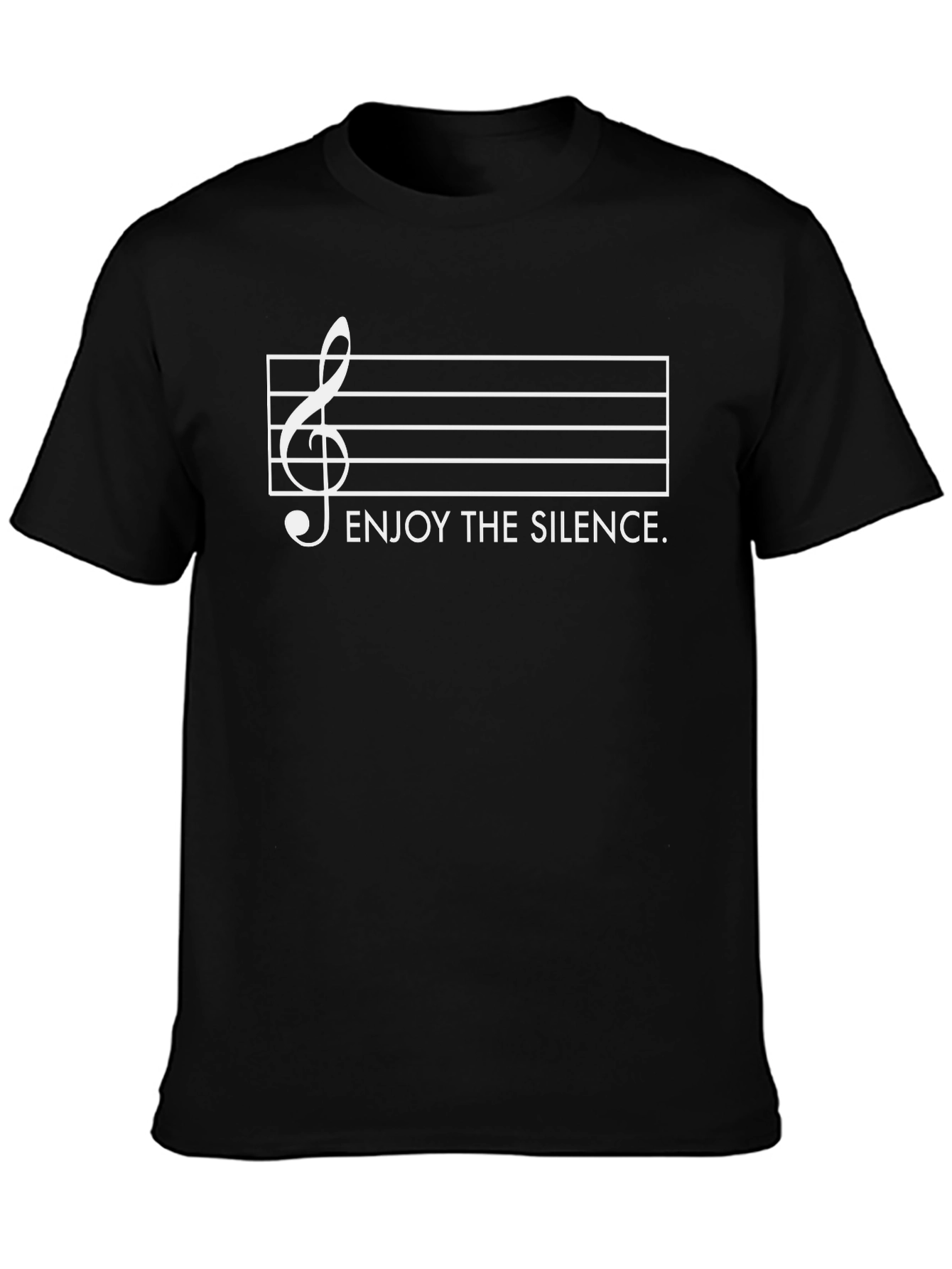 Enjoy the Silence Graphic T-Shirt - Music Lover Tee