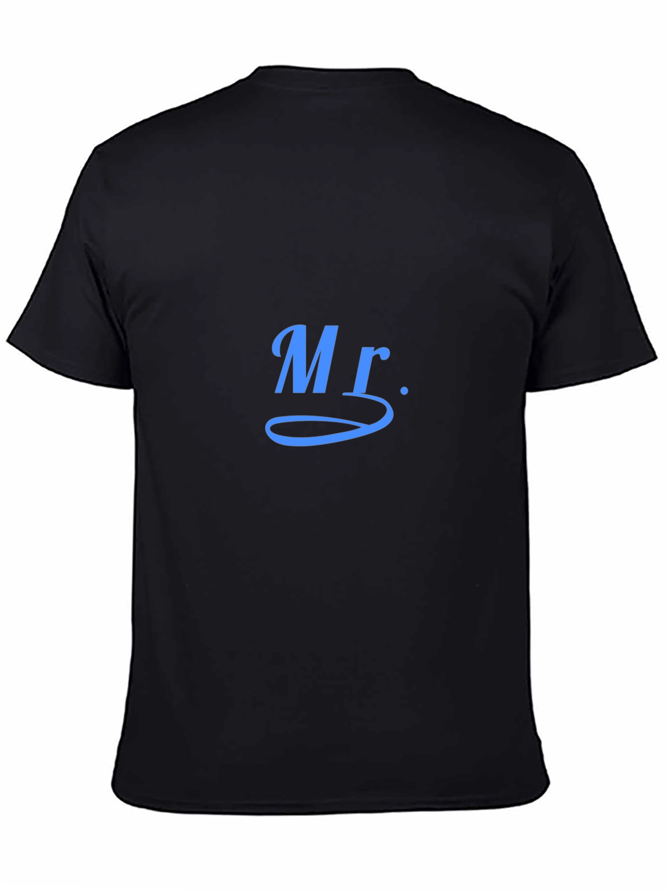 Mr. Graphic Black T-Shirt - Casual Comfort