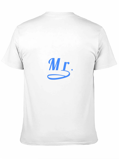 Mr. Graphic Black T-Shirt - Casual Comfort