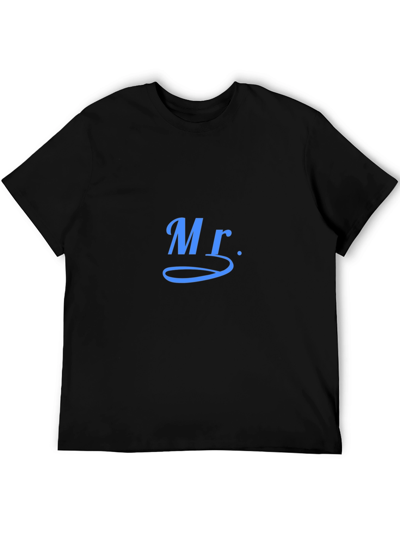 Mr. Graphic Black T-Shirt - Casual Comfort