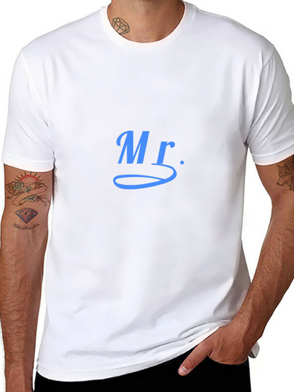 Mr. Graphic Black T-Shirt - Casual Comfort
