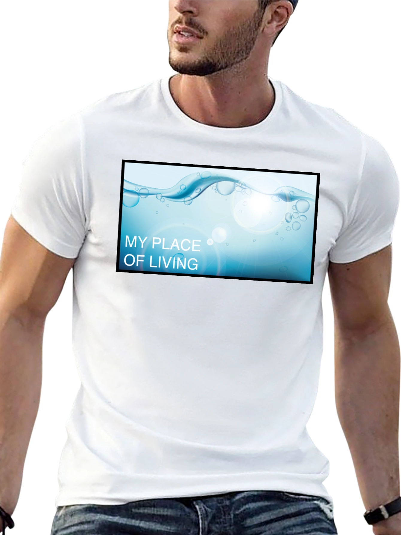 My Place Of Living Graphic T-Shirt