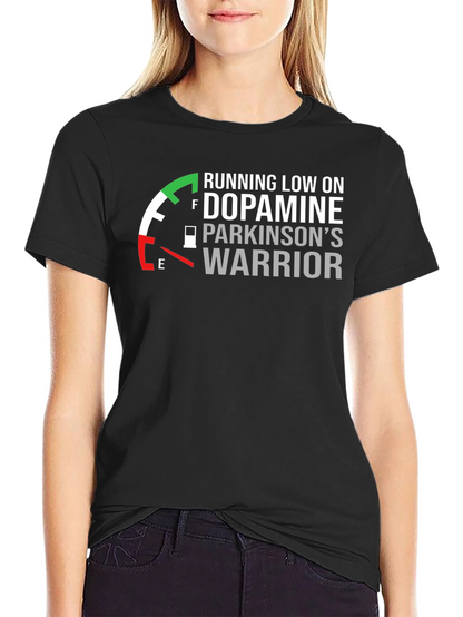 Dopamine Parkinsons Warrior Graphic T-Shirt