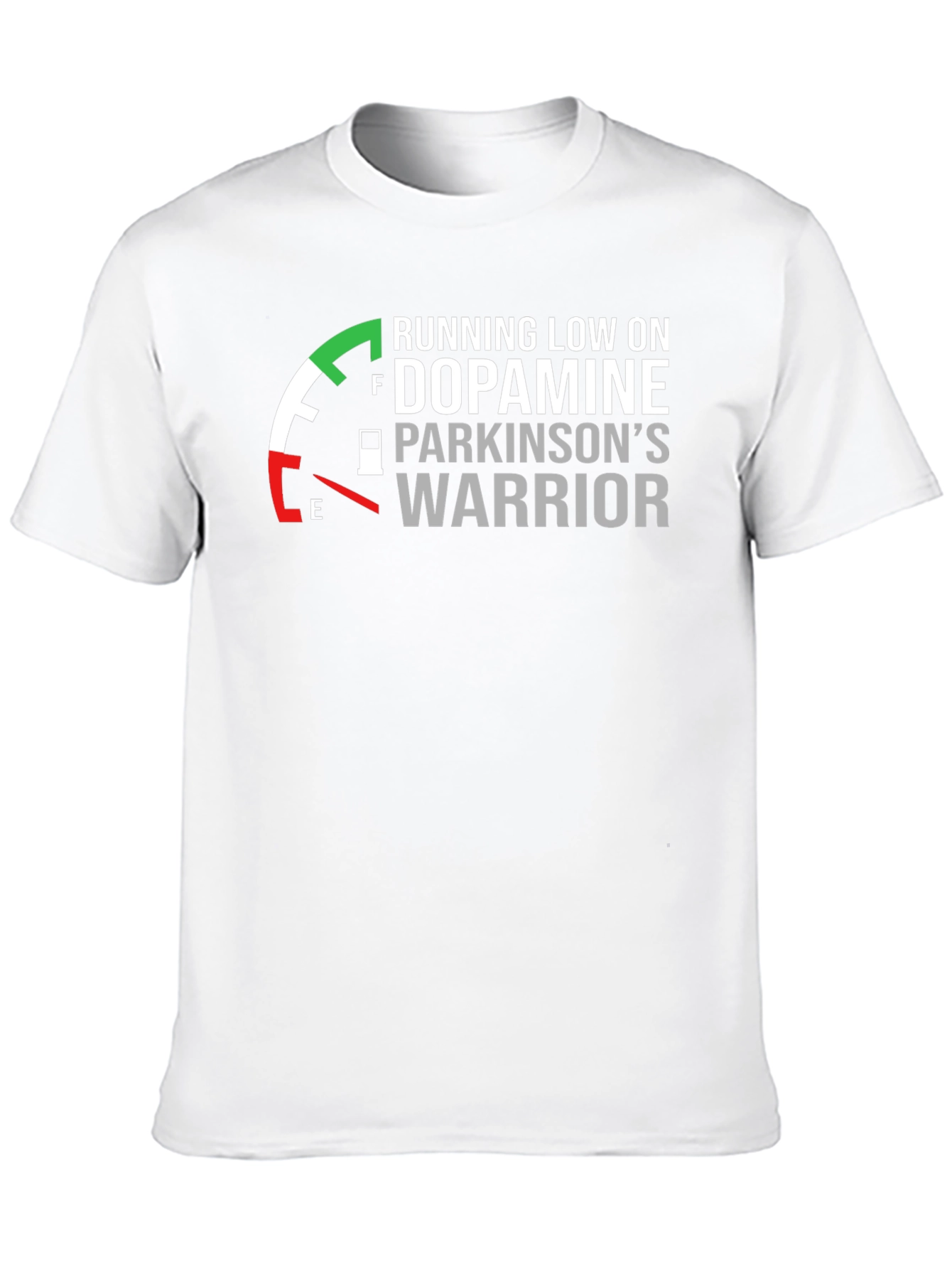 Dopamine Parkinsons Warrior Graphic T-Shirt