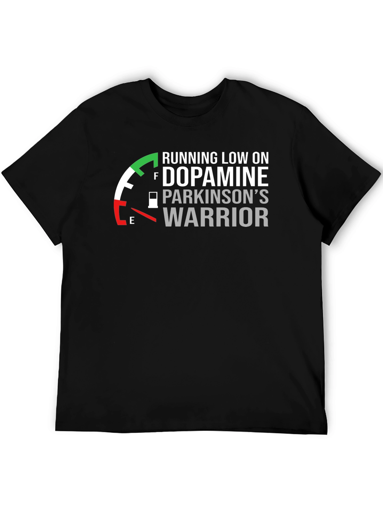 Dopamine Parkinsons Warrior Graphic T-Shirt